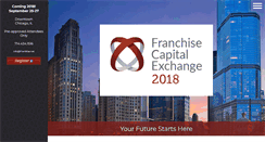 Desktop Screenshot of franchisecapitalexchange.com